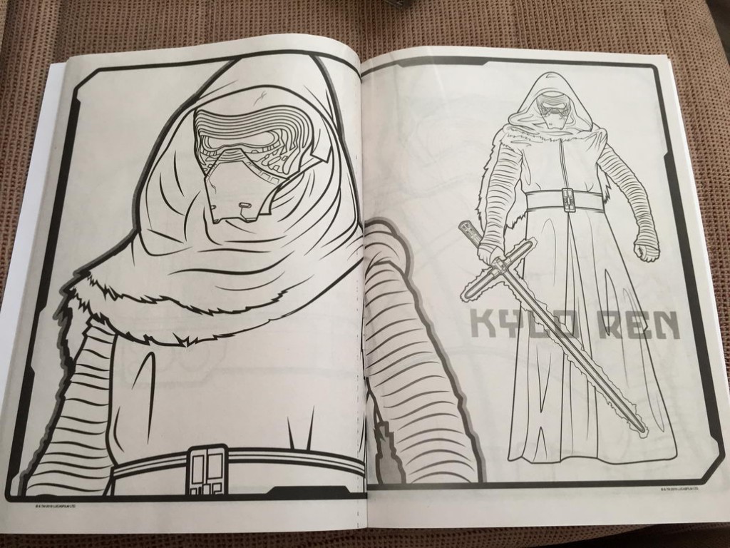 Star Wars: The Force Awakens Coloring Book Reveals Two New Characters