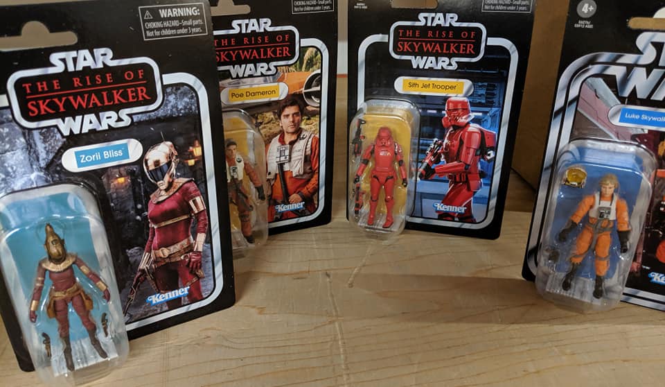 star wars rise of skywalker figures
