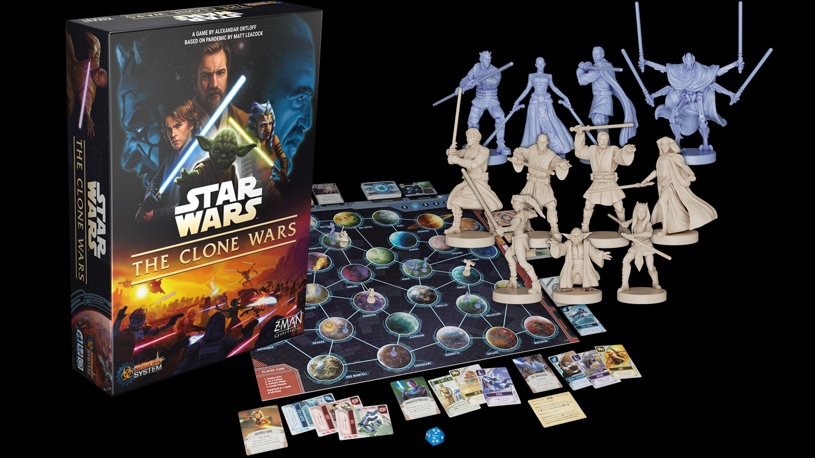 Asmodee and Z-Man Games Announce Launch of 'Star Wars: The Clone