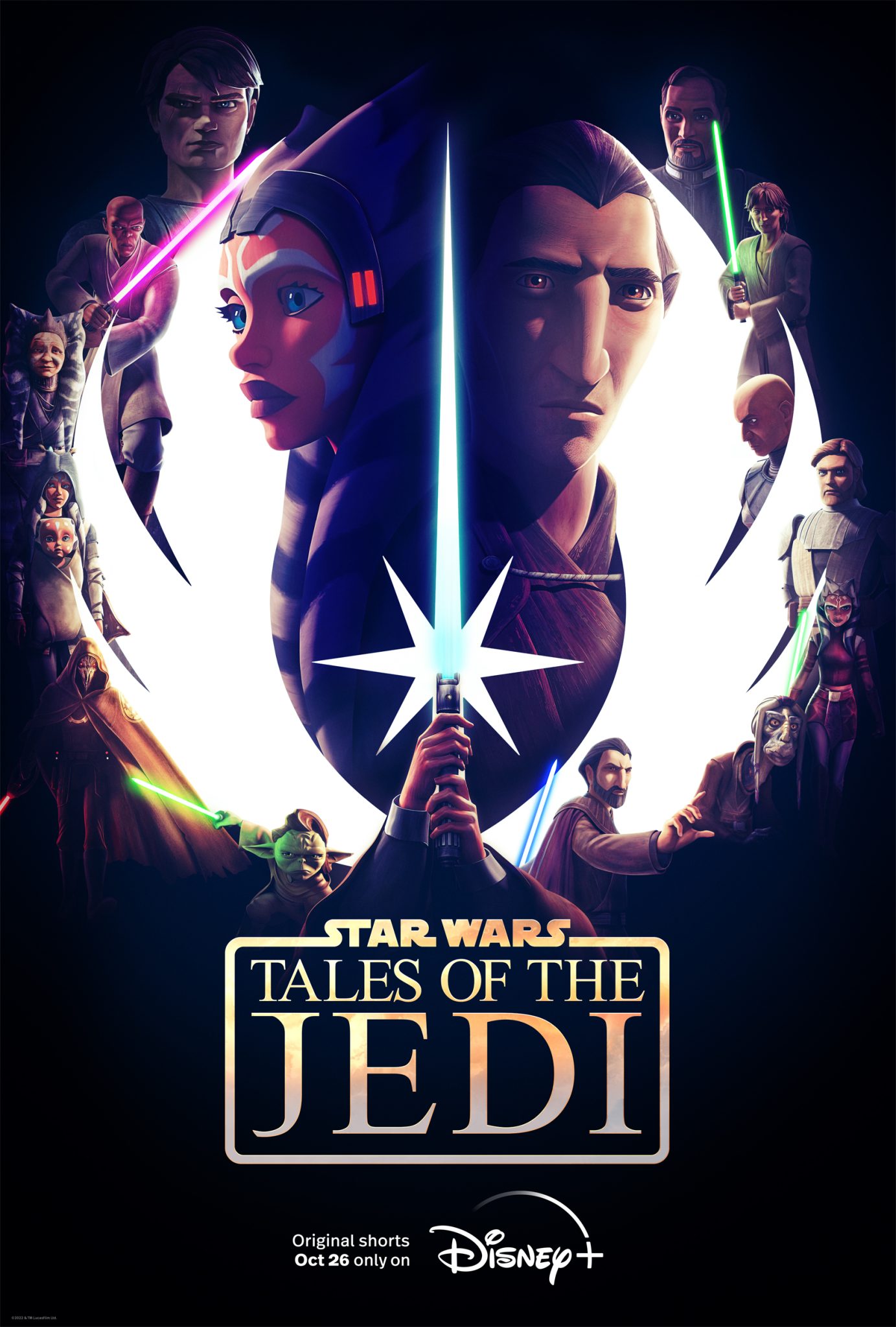 'Star Wars Tales of the Jedi' Reveals New Poster Three Weeks Ahead of