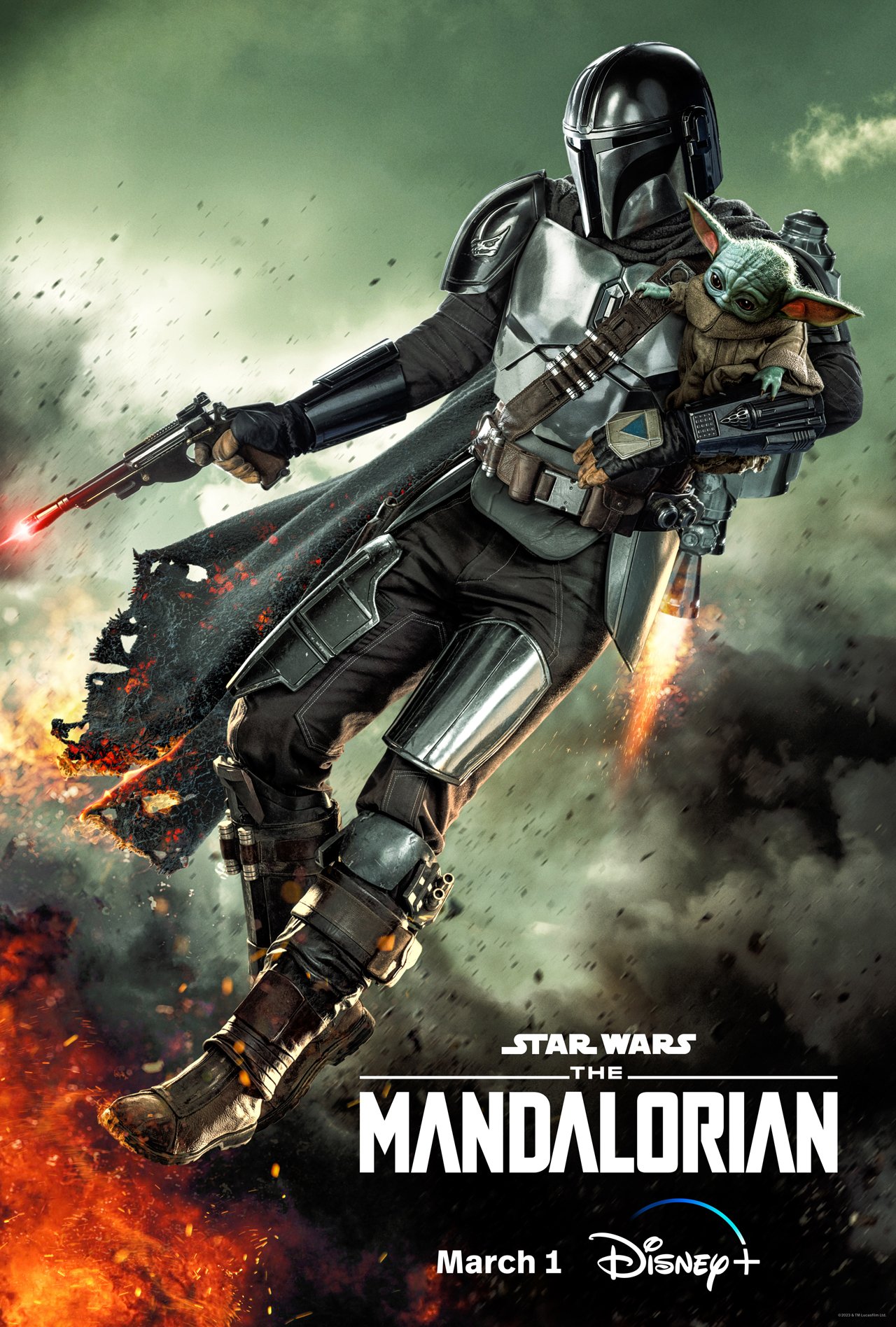 'The Mandalorian' Reveals Season 3 Poster Ahead of Tonight's Official