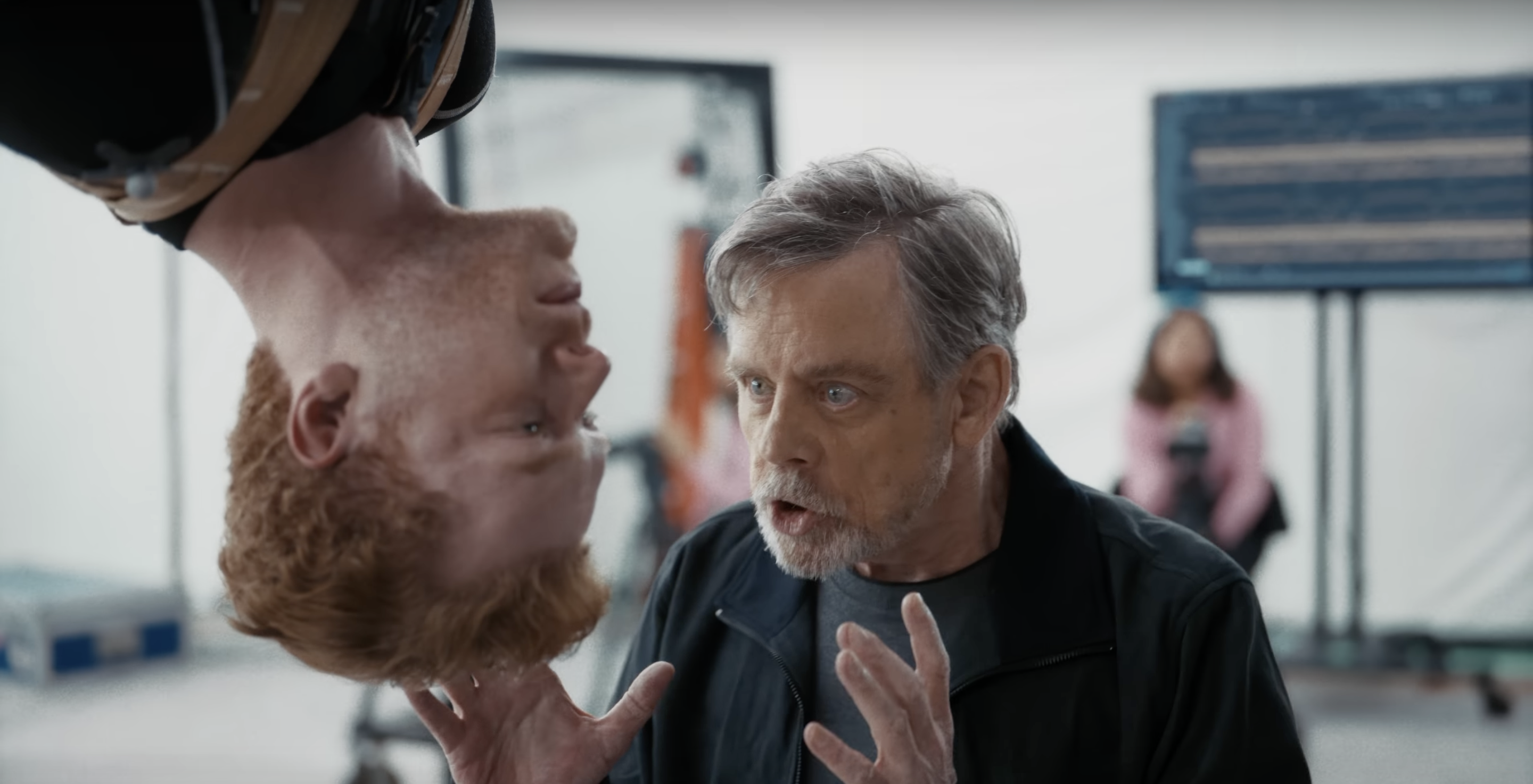 Watch Mark Hamill Hilariously Train Cameron Monaghan In The Force In New  Star Wars Video Game Ad