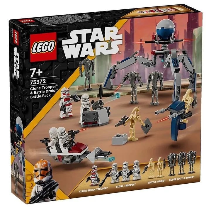 LEGO Reveals New 'Star Wars' Clone Wars Era Battle Pack and 'Young Jedi