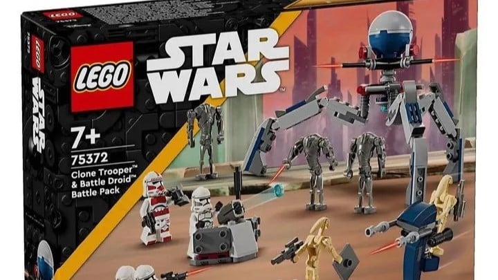LEGO 75372 Star Wars The Clone Wars Clone Trooper & Battle Droid Battle  Pack